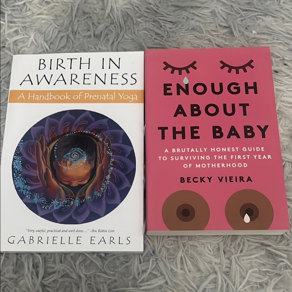 NWOT Prenatal Yoga and Motherhood Guide Books